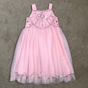 H&M Girls Pink Tulle Dress